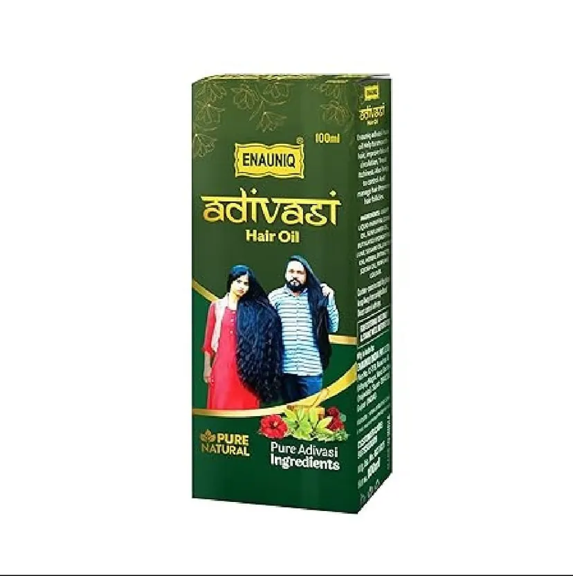 ENAUNIQ Adivasi Hair Oil 100 Ml Pack Of 4 Pcs