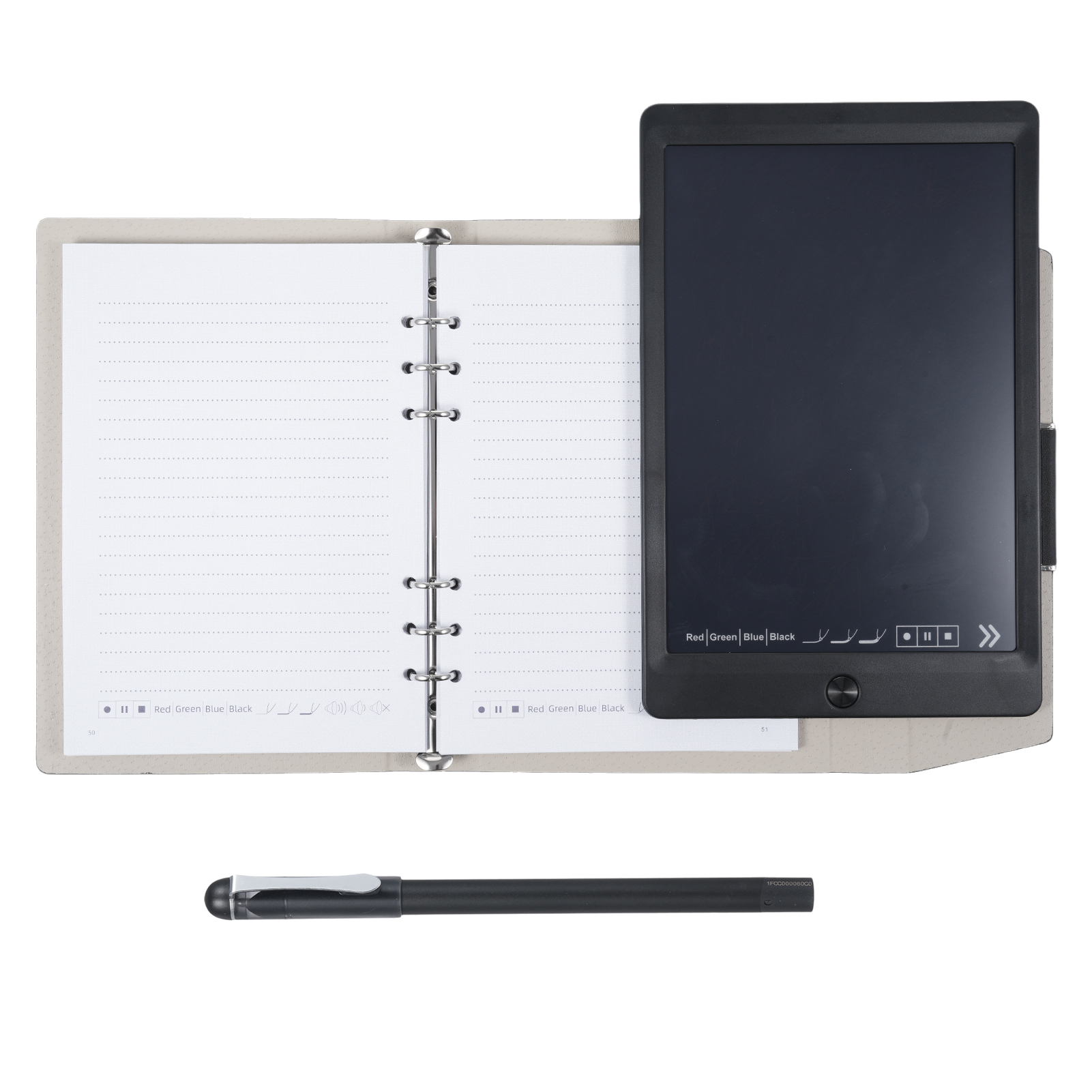 Notebook Digital Pen Smart Pen Writing Set Includes Smartpen Smart PU Leather Notebook & Reusable Writing Tablet & pen gpt