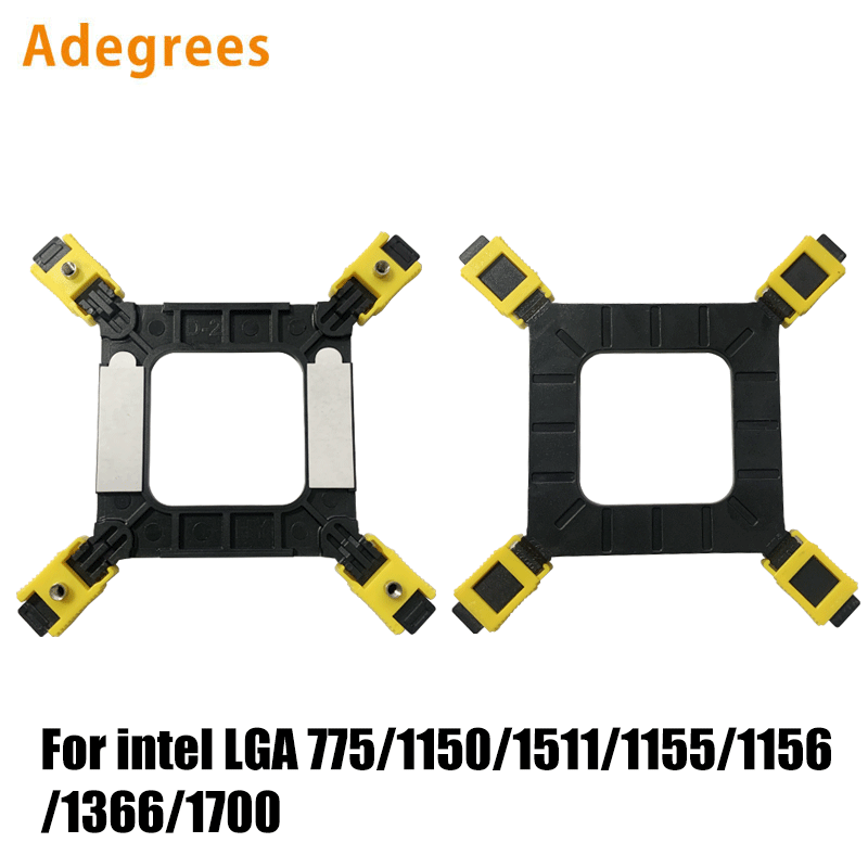 CPU Cooler Fan Bracket Universal Adjustable Backplane Base For Intel Lga 775/115X/1200/1366