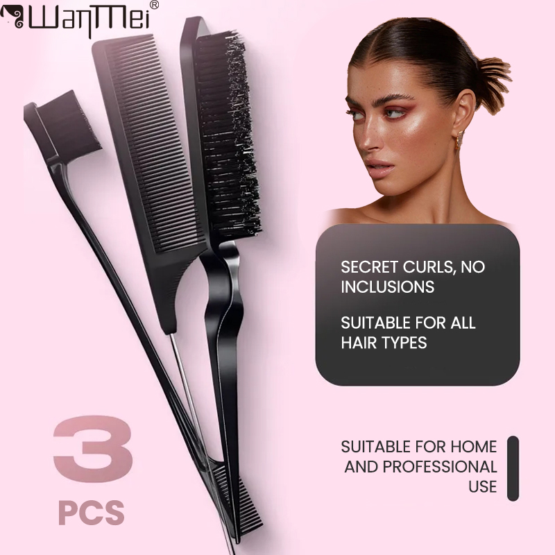 Highlight set, comb, hair salon, haircut comb, fluffy hair comb, styling tool.