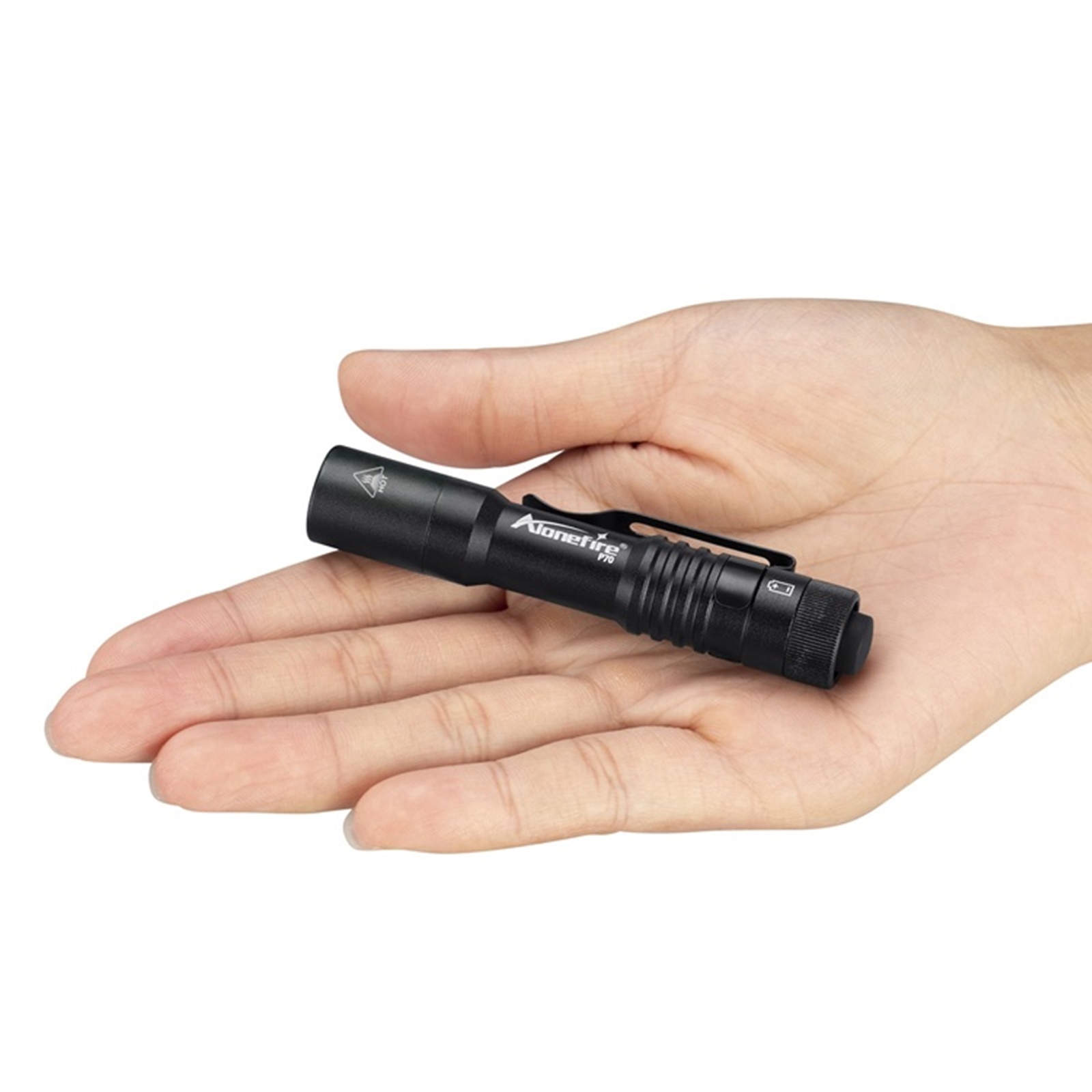 Alonefire P70 3W Portable Mini Small Penlight Flashlight Aluminum alloy Outdoor Hiking Travel Fishing Work Emergency Light