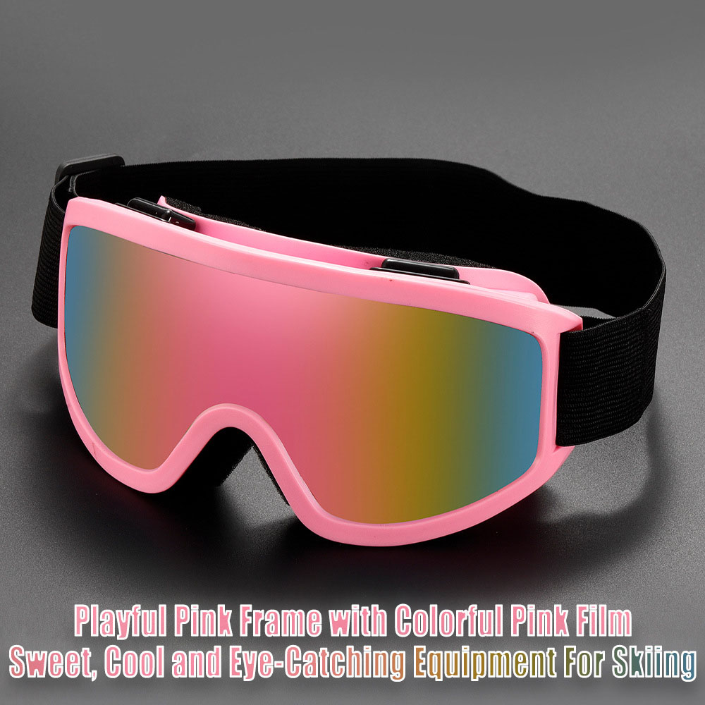 2025 New Ski Goggles For Snow Use Unisex UV400 Eyewear Oversized Outdoor Colorful Mountain Protective Glasses Man Woman Sunnies