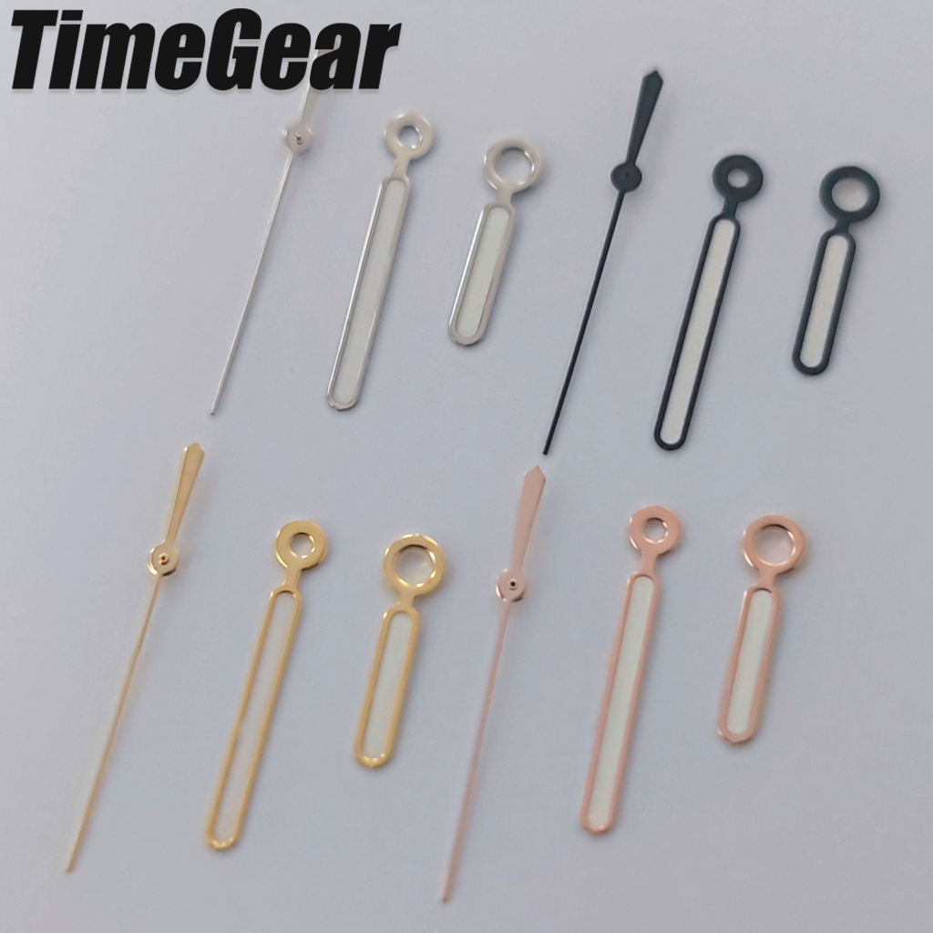 Modified NH35 Watch Hands Green Luminous For NH34 NH35 NH36 NH38 NH39 NH70 NH72 Movements Logbook Needle Watch Pins DIY Pointers