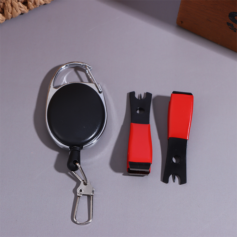 Multifunctional Portable Stainless Steel Fishing Nippers Hoist Buckle Slip Rock Line Cutter Sea Fishing Tool
