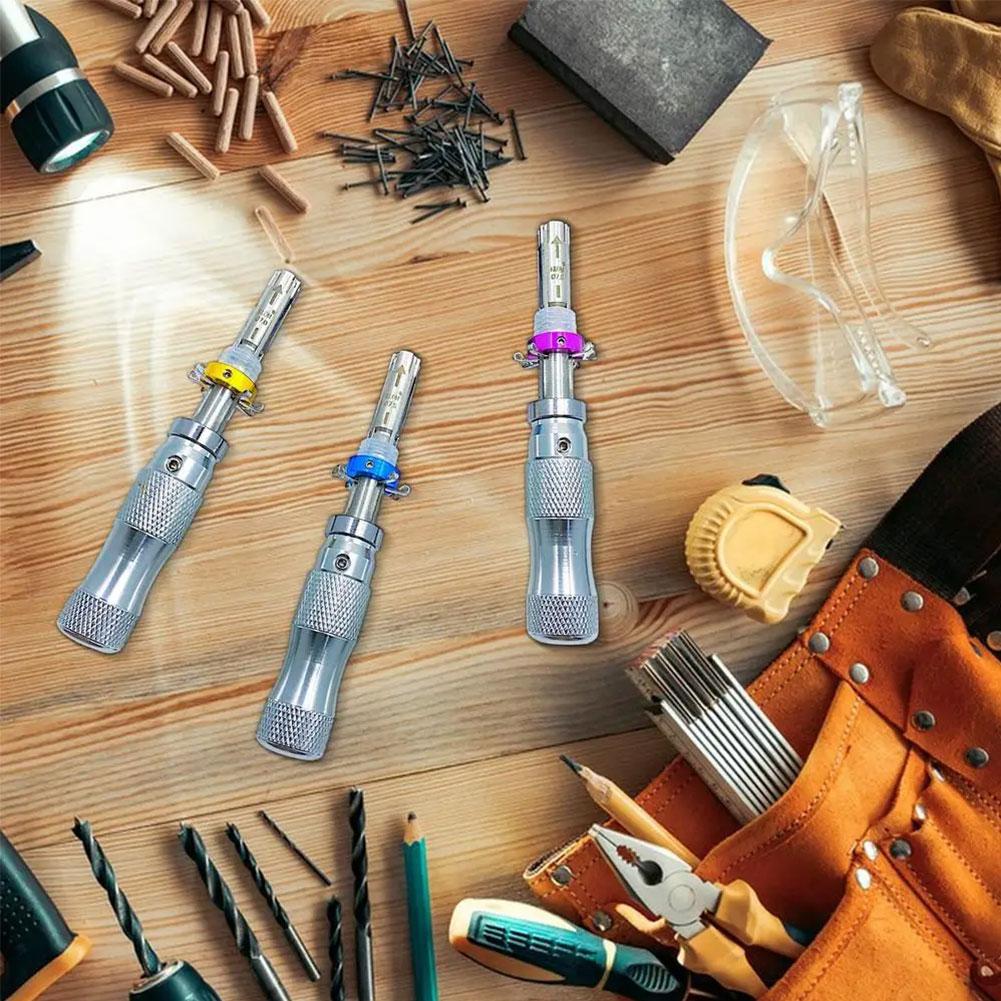 Plum Screwdriver 7.0 7.5 7.8mm Tubular Tool With Hole Stainless Steel Safety Screwdriver Plum Head Tubular Hand Tool Stainless