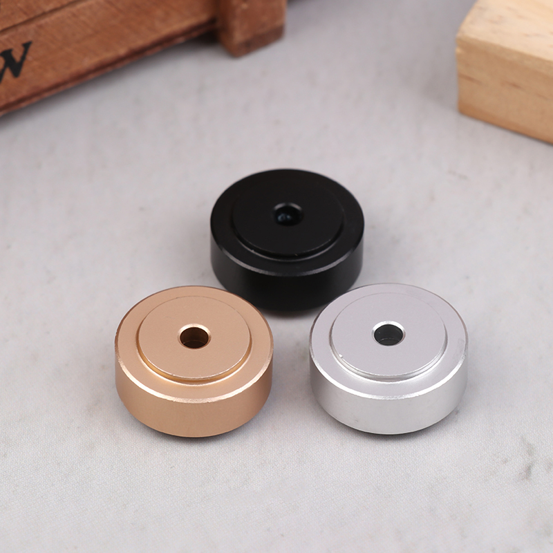 1/4Pcs 20*8MM Aluminum Alloy Amplifier Feet Shock Absorber Amplifier Pads Base Feet Pad For Speakers CD Amplifier