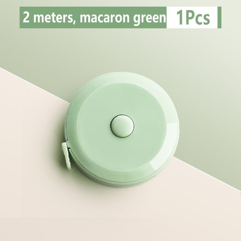 2m/79inch Portable tape measure, cute flexible ruler, convenient for measuring body measurements and waist size of clothes.