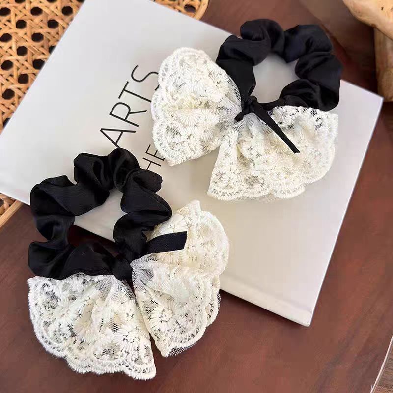 1pc New lace bow, large intestine headband, Korean version hair accessory, sweet headband, cute headband
