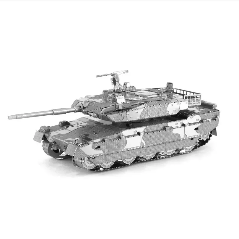 T-10 Heavy Tank 3D Metal Puzzle DIY Handmade Assembly Model Laser Cutting Jigsaw Puzzle Toys For Kids