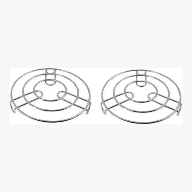 Stainless Steel Hot / Cold Pot Stand 4 Pieces Set.