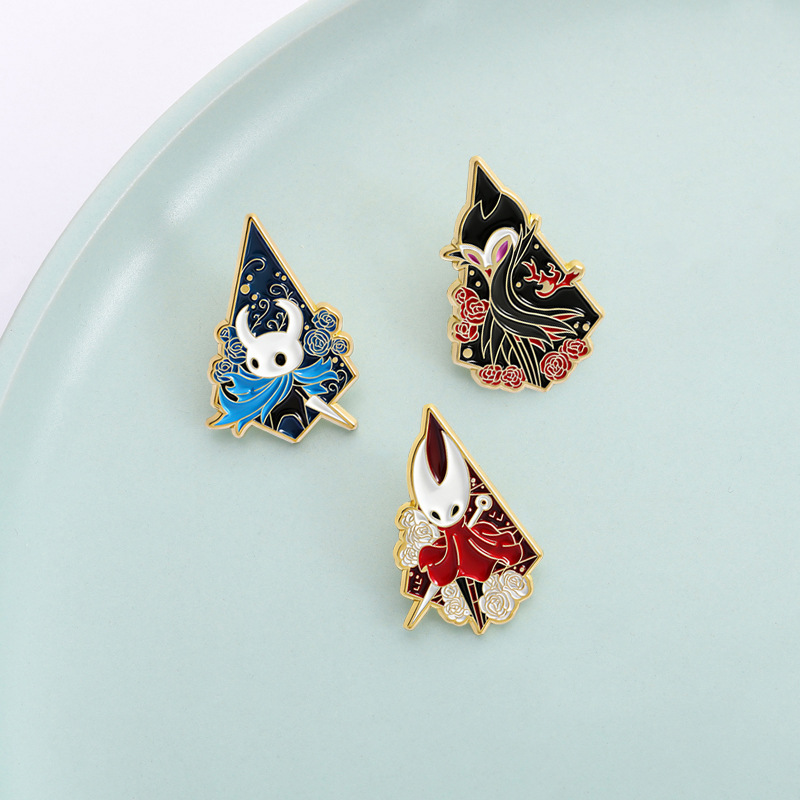 Hot Game GP Street Fighter Badge Pins Brooch Cute Anime Figure Enamel Cosplay Props Lapel Pin Jewelry Accessories For Frien