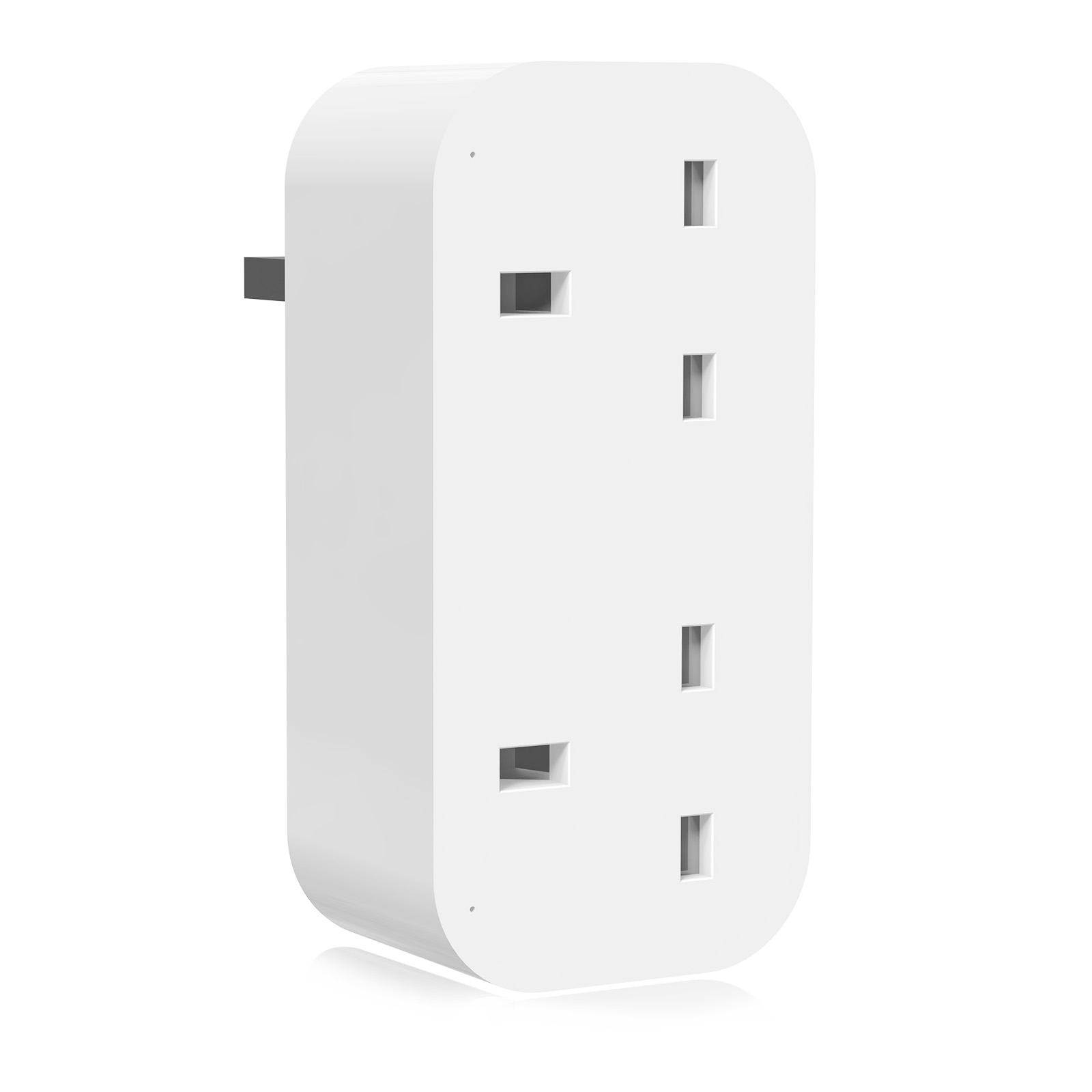 WiFi Tuya Smart Socket British Standard Smart Home Dual Plug Power Strip 13A Compatible Alexa Home Remote Control