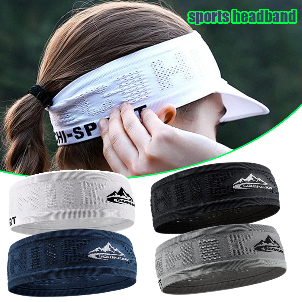 Summer New Style Sports Headband Unisex Outdoor Running Fitness Basketball Sweat Absorbing Breathable Headwrap Empty Top Sun