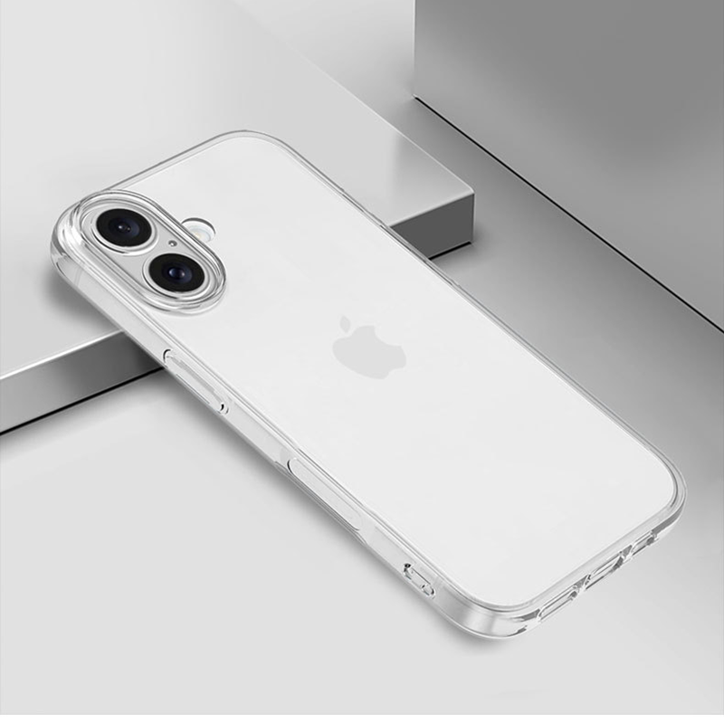 Ultra Thin Transparent TPU Case For iphone 16 Pro Max Plus 16e Fit Protective Silicone Crystal Clear Soft Back Cover