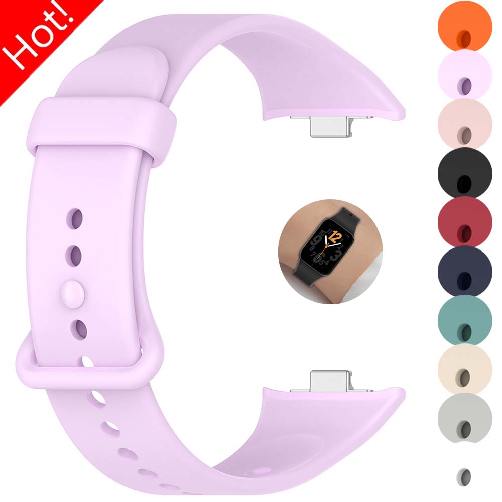 NEW Official Silicone Band for mi band 9/8 pro smart watch accessories correa bracelet Replacement redmi watch 4/5 strap