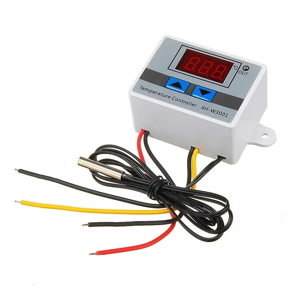 12V/24V/220V W3001 Microcomputer Thermometer Digital Control Temperature Thermostat Switch New Thermoregulator - 50 ~ 110℃