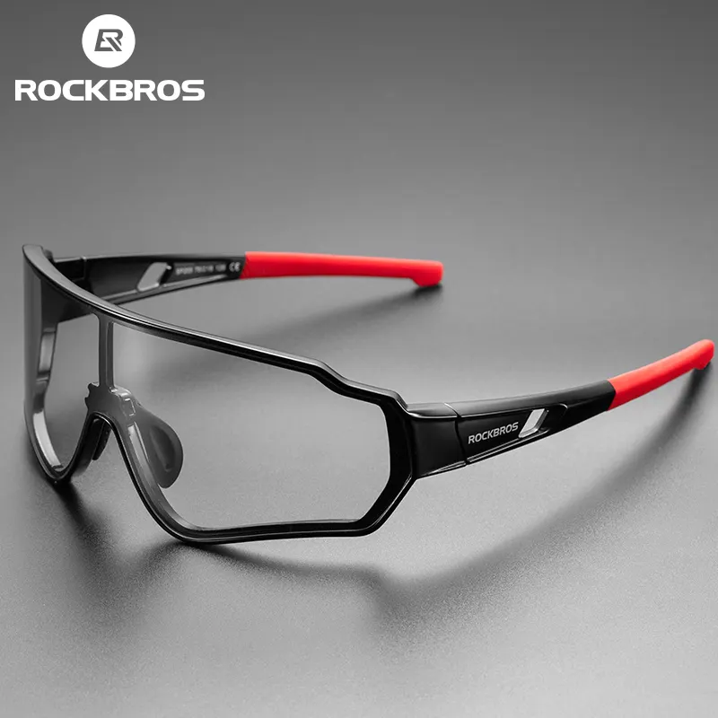 ROCKBROS Bicycle Glasses Photochromic Lens UV400 Sun Protection Bike Sunglasses Outdoor Sports Eyewear MTB Road Cycling Glasses - image 1