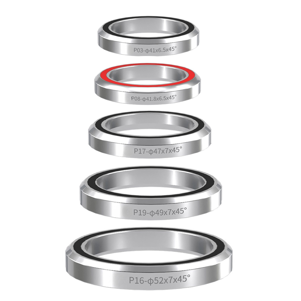 Bike Headset Steel Bearing 41 41.8 47 49 52mm only Repair Bearings For 28.6 44mm30mm 40mm Mountain Bike Bicycle Accessories