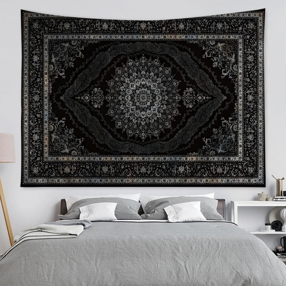 High End American Retro Pattern Cartoon Printed Tapestry Hippie Wall Hanging Bohemian Wall Cloth Mandala House Decoration