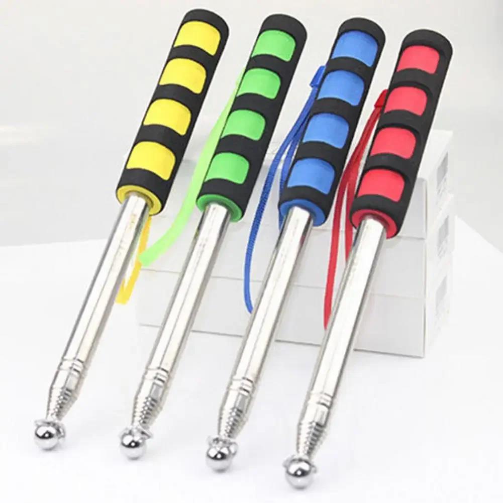 1.2M-1.6M Telescopic Flagpole Handheld Portable With Non-Slip Grip For Teaching Events Parades Outdoor Activities