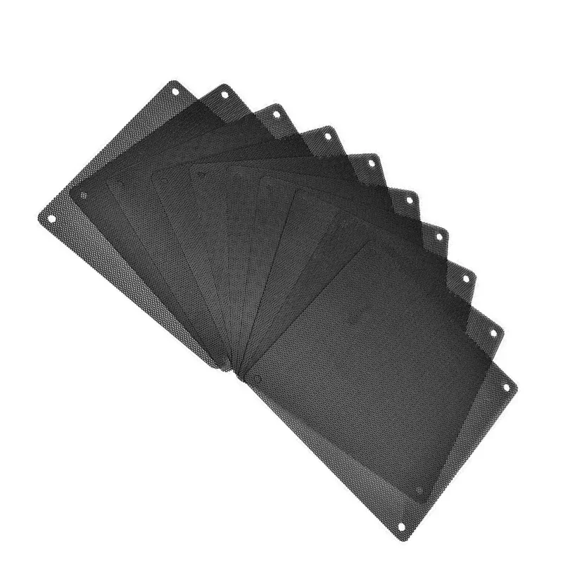 6cm 8cm 12cm PVC Black Computer Fan Dust Filter Net Dustproof Cover Guard PC Cooler Fan Mesh Case