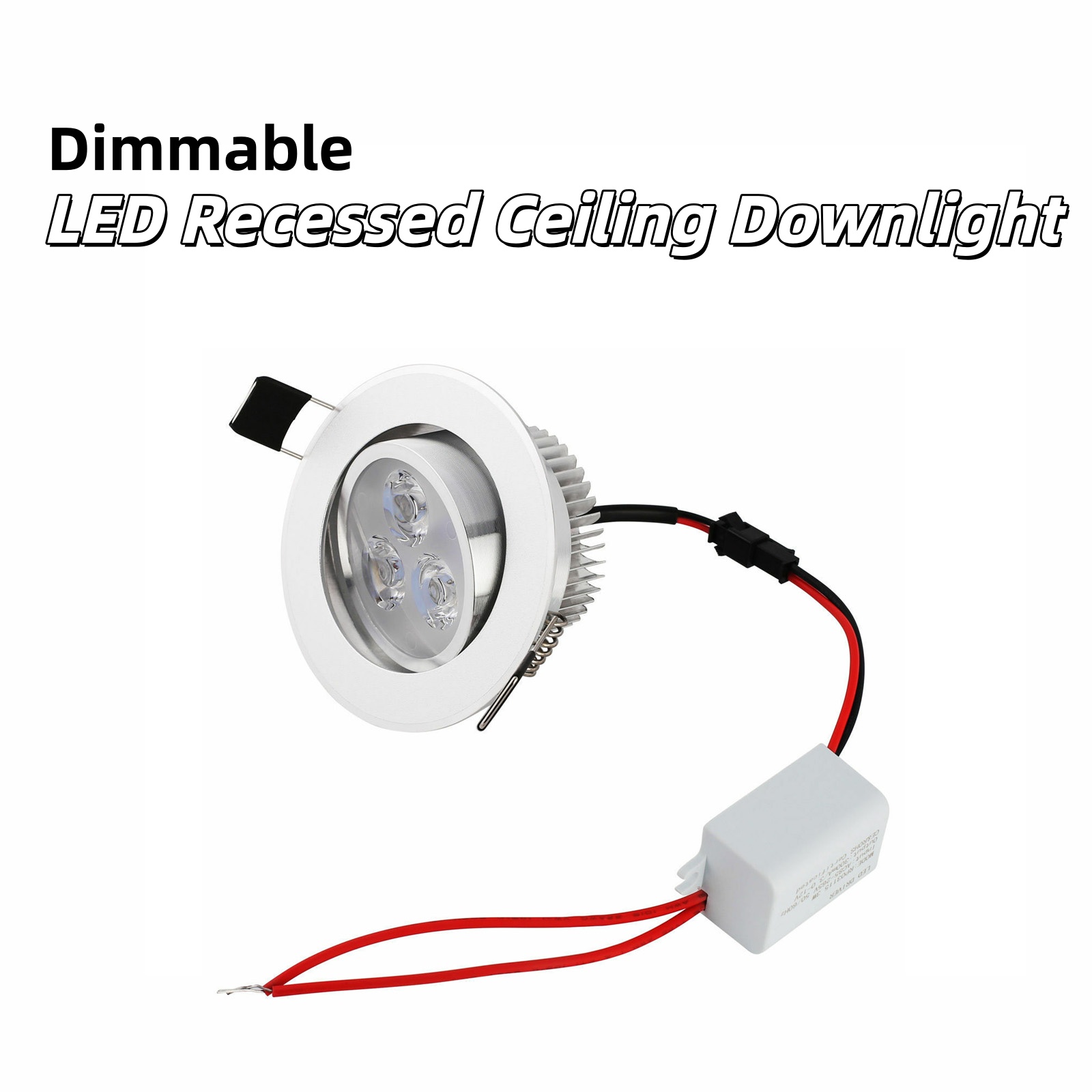 12V 6W Dimmable Led Recessed Ceiling Downlight For Room Bulbs Bedroom Spot Bulb Home Hotel Lighting Cool White Lights