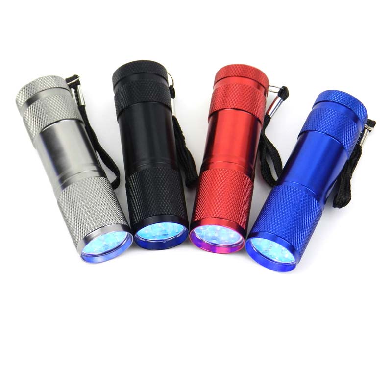 9W UV Resin Curing Lamp Light LED 395nm UV Flashlight For Epoxy UV Resin Cure Adhesive Glue Jewelry Equipments Tool