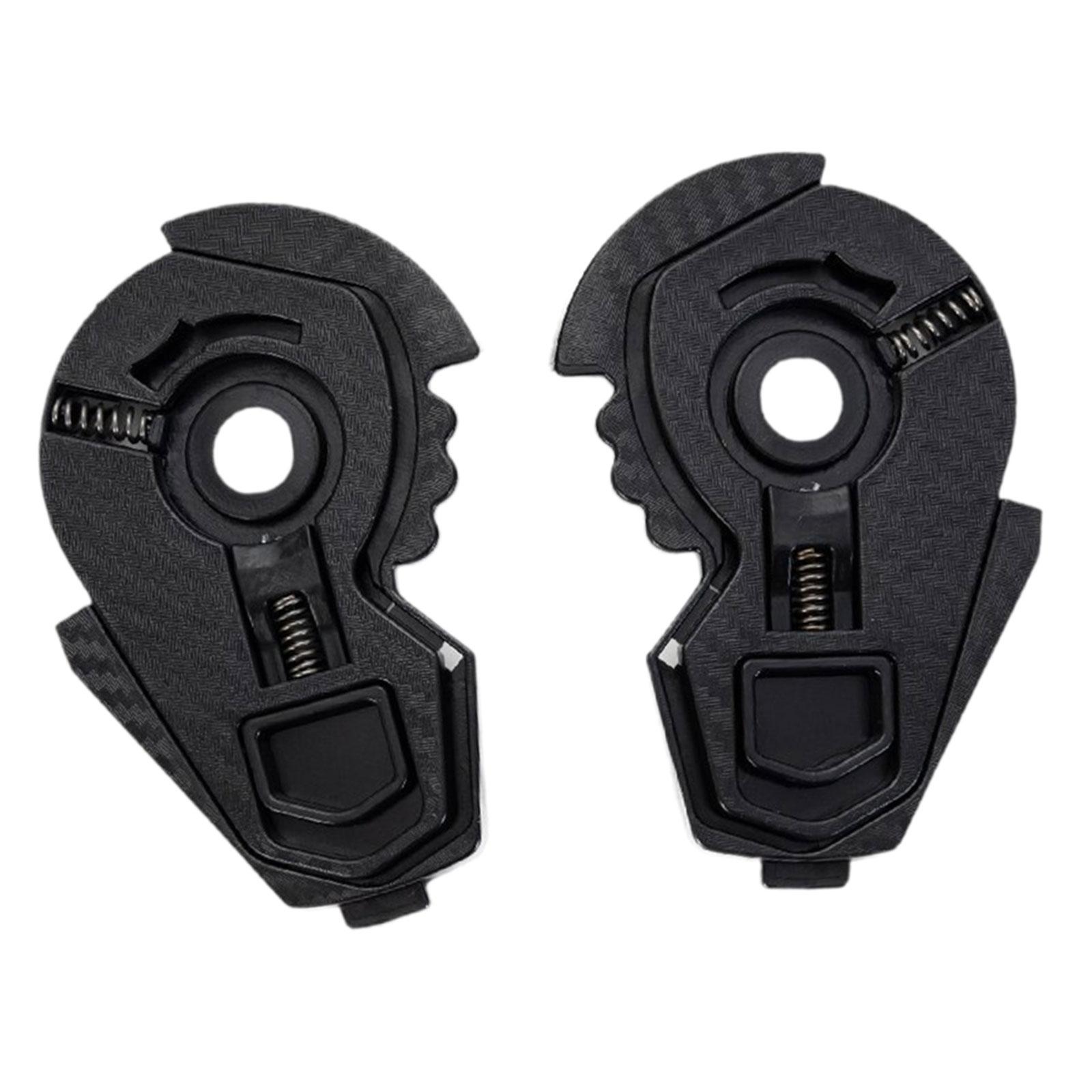 Professional Helmet Visor Fixing Base Adapter High Strength PC Material for Certified Motorcycle Helmet Use