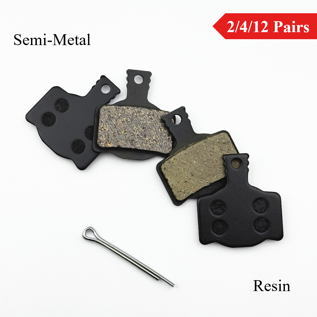 2/4/12 Pairs Semi-Metal & Resin Bicycle Disc Brake Pads for MAGURA Type 7.P 7.R 7.S MT2/MT4/MT6/MT8/MT Trail/MT Sport