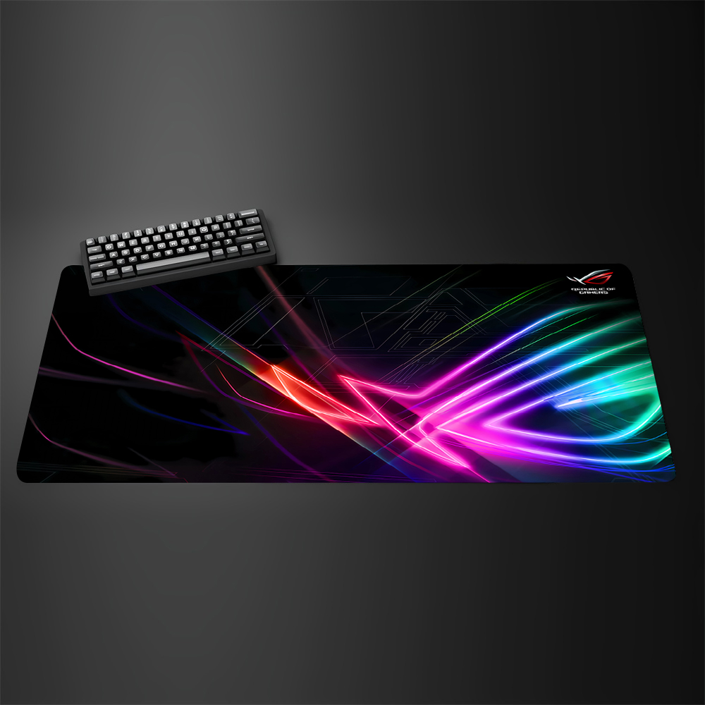 Rog Mause Pad Anime Mouse Mats Gaming Computer Desk Mat Mouse Carpet Pc Accessories Gamer Mouse Pad Speed Mat