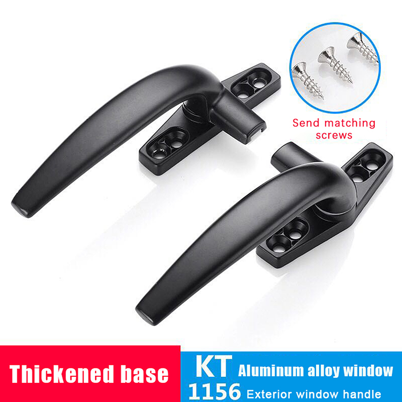 Handle Aluminum Door Lock Thickenin Alloy Window Swing And Single Point Character Handl Push Out Seven High Quality Durable