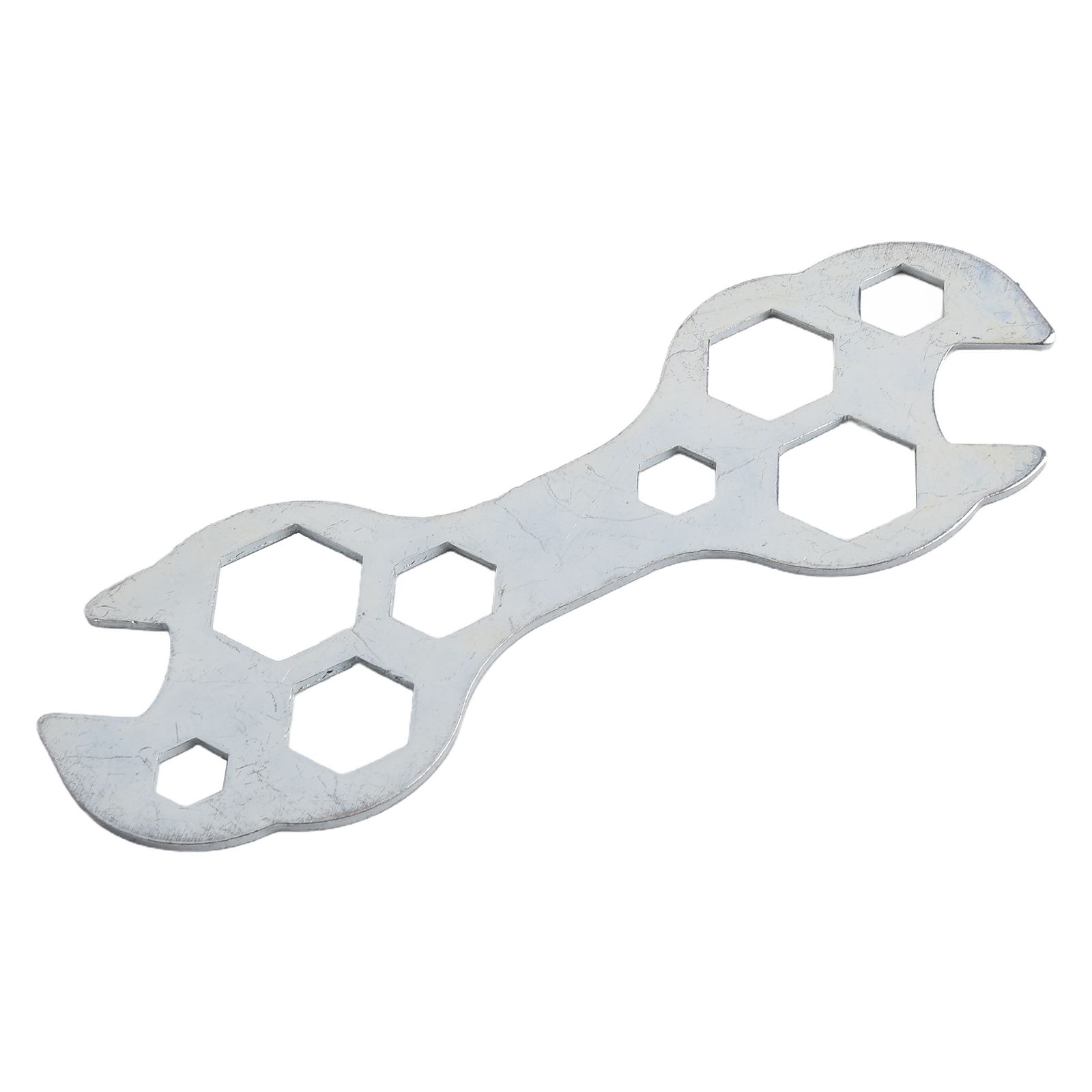 10 In 1 Mini Flat Steel Hexagon Wrench 8-17mm Bike Hex Key Spanner Repair Tools Home Hand Tool For Reparing Supplies