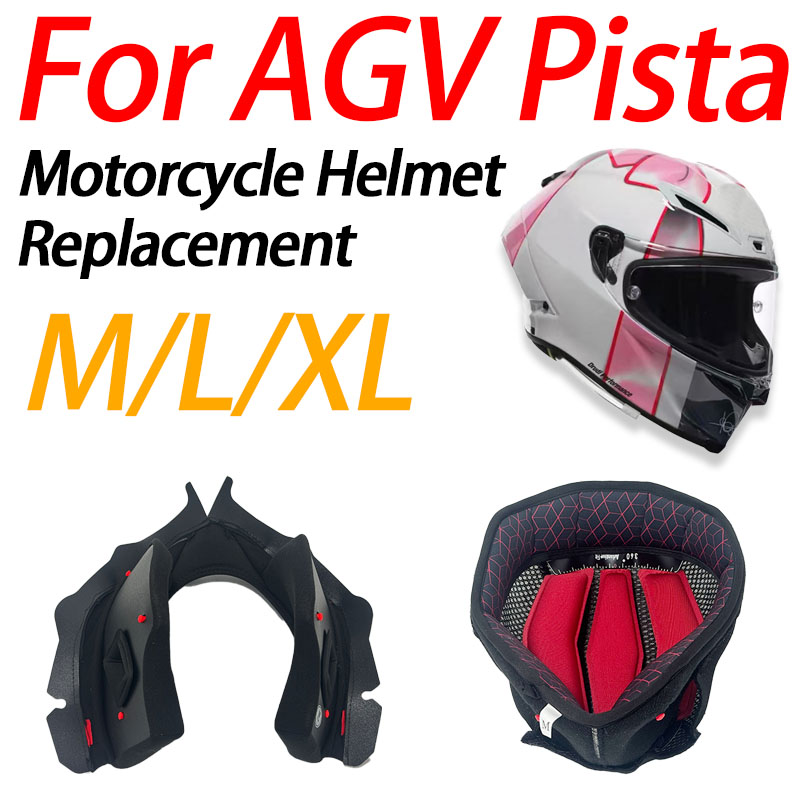 Pista Motorcycle Helmet Replacement for AGV Pista Face Shield Accessories