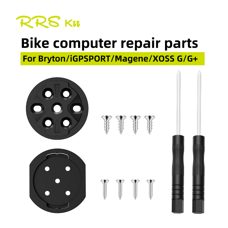 RRSKIT Bicycle Computer Base Plastic Repair Parts For XOSS IGPSPORT Magene Bryton Cycling GPS Base Replacement Parts