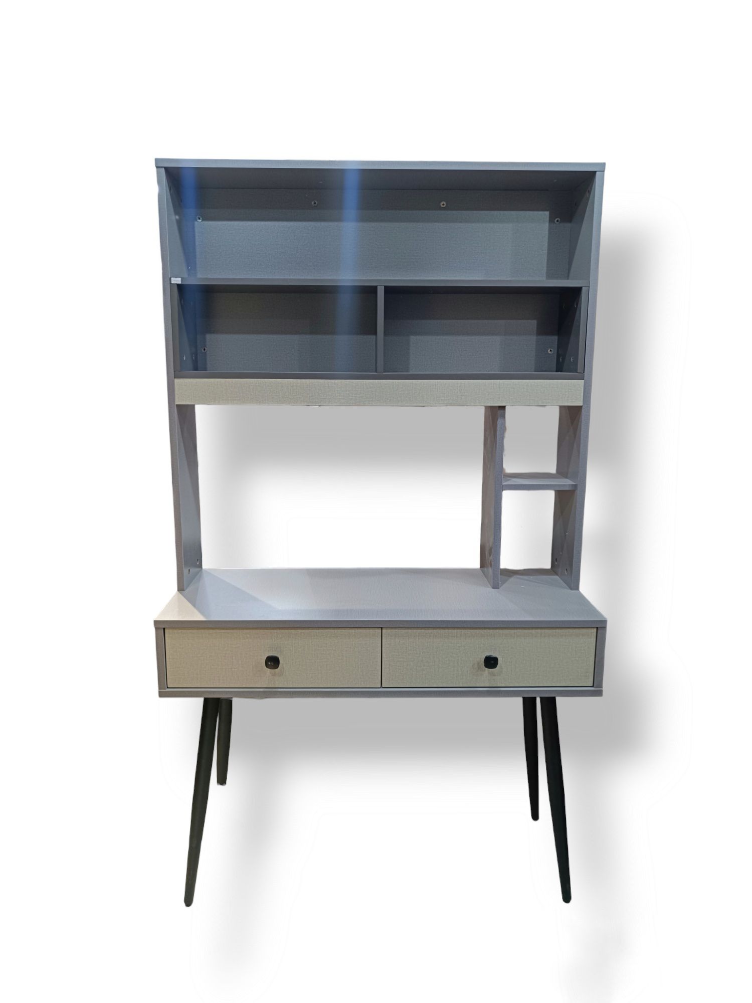 Study Desk Table With Upper Shelf Rack Storage