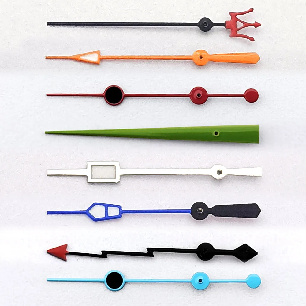 Watch pointer green luminous fit NH34 NH35 NH36 movement watch hands refit watch Personalized second hand