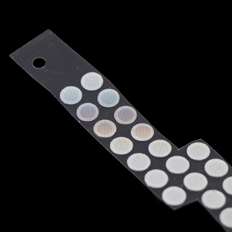 NEW SALE 20PCS Stainless Steel In-Ear Earphone Filter Dust Net Earbuds With Glue