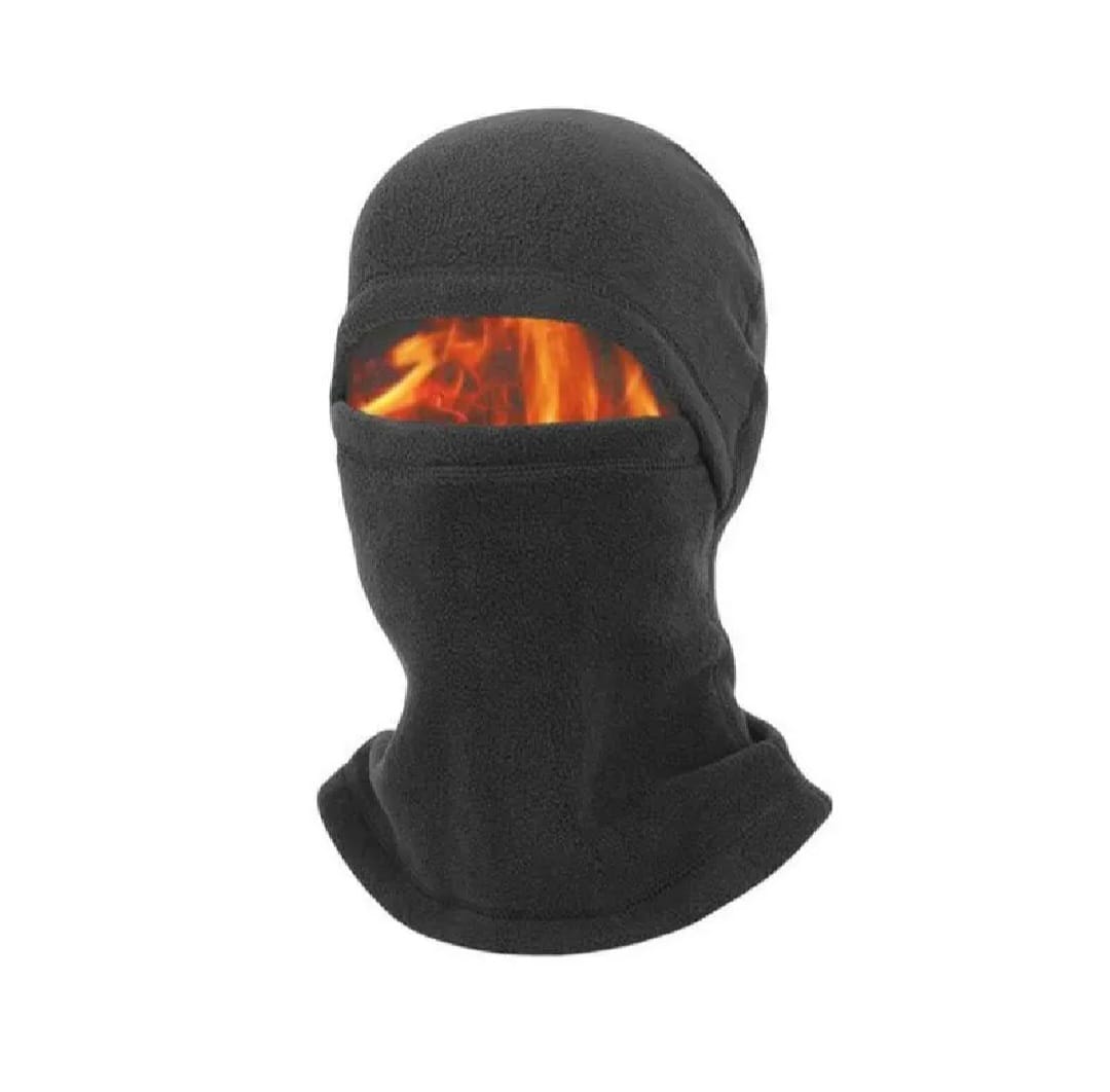 Mask with Neck Warmer Support for Bike Scooter Under Helmet