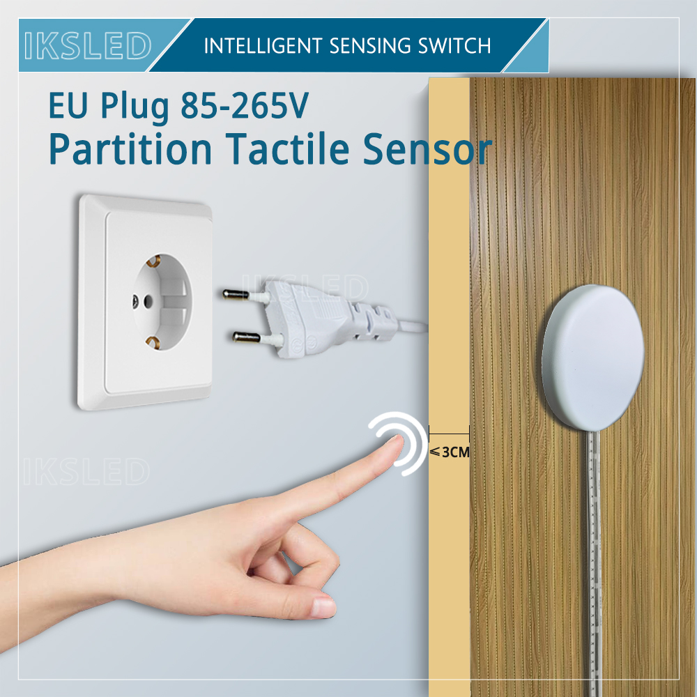 EU/US Plug 85-265V Wooden Touch Sensor Switch Penetrable Switch Sensor LED Control Switch for 220V Smart Home LED Lighting lightify