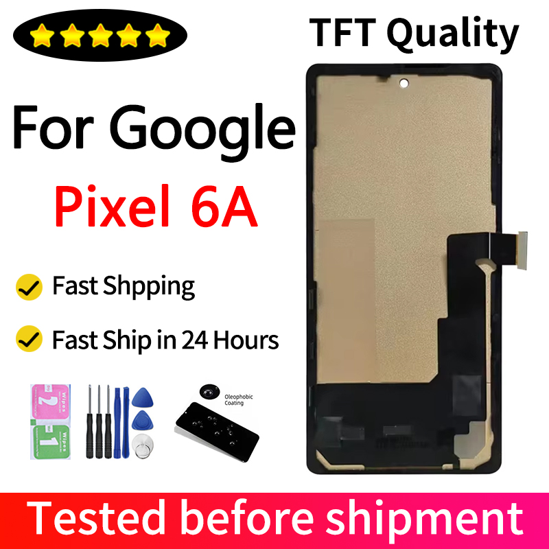 6.7'' AMOLED For Google Pixel 6 Pro GLUOG G8VOU LCD Display Touch Screen Digitizer Assembly Replacement