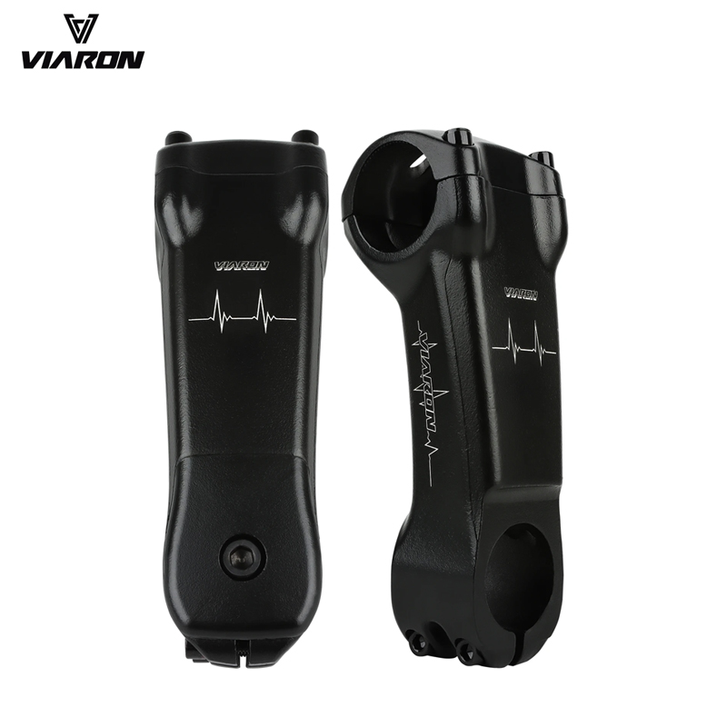 VIARON Road Bike Handlebar Stem: 105mm, 31.8mm, Aluminum Alloy, Lightweight, 0-23° Adjustable for 28.6mm Fork's Steering Tube