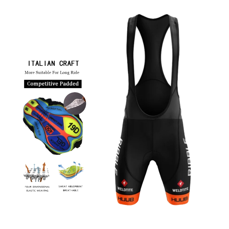 2025 UAE Cycling Shorts Men's Riding Shorts Summer MTB Bicycle Short Tights Pants 19D Gel Pad Bike Team Racing Wear Ciclismo