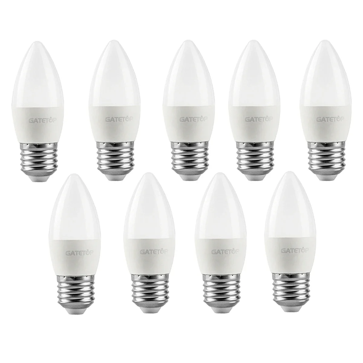 1-10PCS E27 LED Bulbs 220V 240V Light Bulbs 3W 5W 6W 7W Hight Lumen Lamp Indoor Lighting Decorative Bedroom Living Room