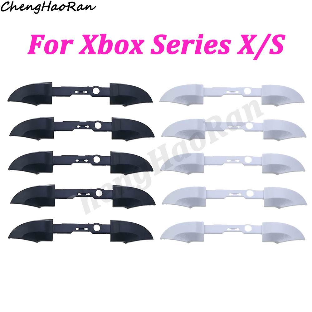 1 PC For Xbox Series S X Controller Trigger Surround Guide On Off Buttons Repair Part White Black RB LB Bumper Button Replace