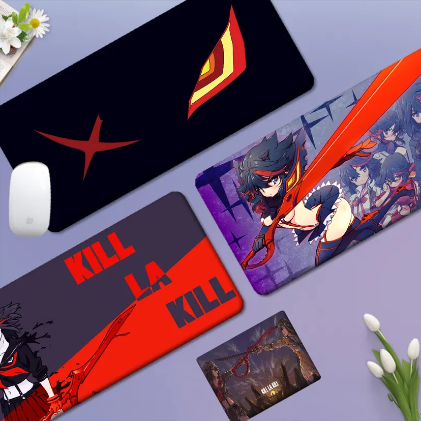 KILL La KILL Animation PC Gaming Mouse Pad Gamer Desk Mats Keyboard Pad Mause Pad Muismat For PC Mouse Carpet