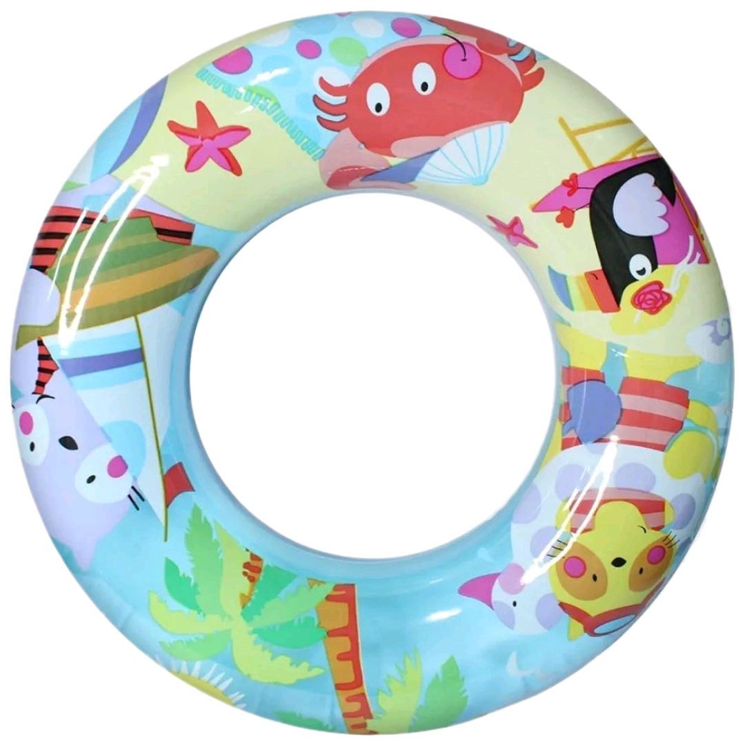 60 Cm Kids Of 3-7 Years Boys And Girls Swimming Ring For Beach Swimming Pool Childs Saftey