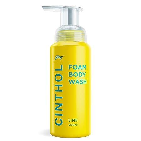 Cinthol Foam Body Wash Lime 200 ml | Unique Foam Formula for Moisturized & Irresistibly Soft Skin | Suitable for All Skin Types - image 1