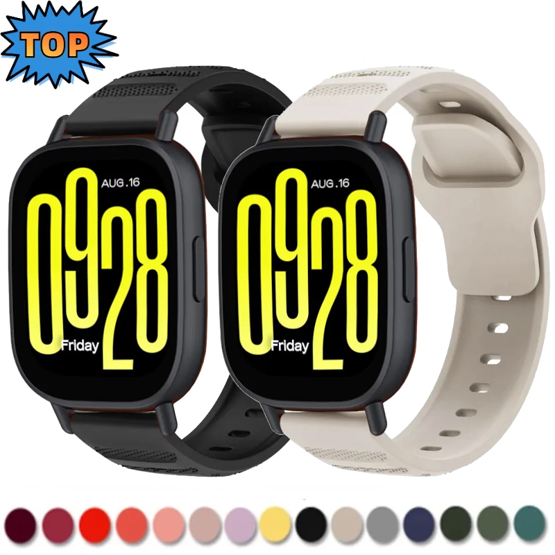 22mm Sports Silicone Strap for Redmi Watch 5 Active Band Bracelet for Redmi Watch 3 Active 3 Lite Wristband Accessories