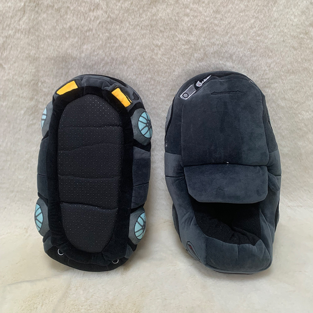 2025 New Fashion Car Shape Plush Slippers Soft Stuffed Car Shoes Women Men Automobile House Plush Shoes Birthday