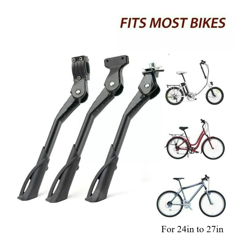 Universal Bicycle Kickstand - Aluminum Alloy, Thickened & Anti - Break. for Mountain/Road/E - Bikes, 24 - 27in